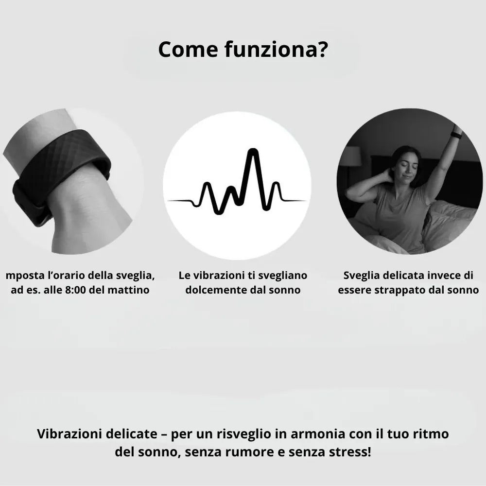 Purellys PRO-SLEEP™ Sveglia a Vibrazione