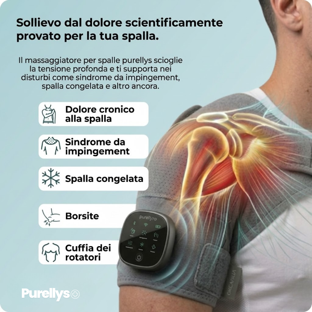 RelievPro Massaggiatore per spalle 3 in 1